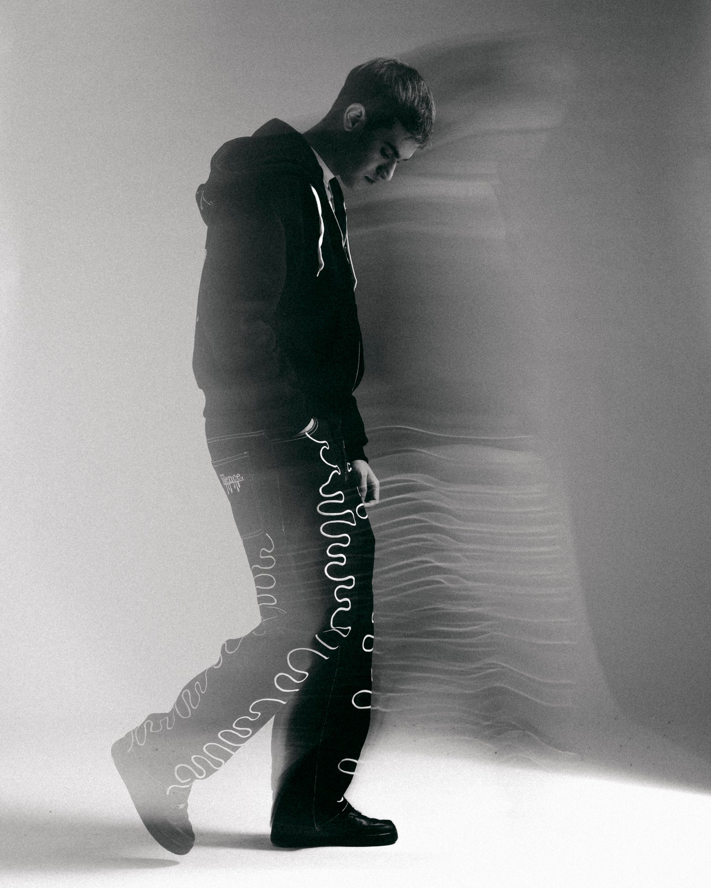 Silence Black Drop Denim