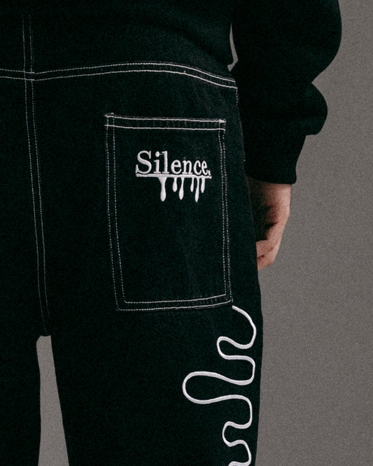 Silence Black Drop Denim